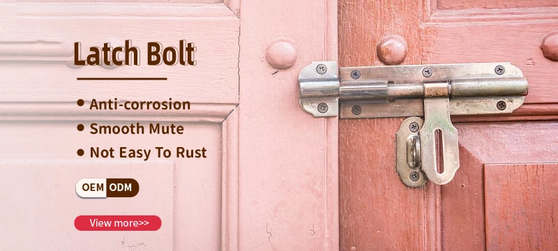 Furniture Hardware Padbolt Aluminium Profile Steel Hardware Slide Brass Security Latch Lock Door Bolt Tower Bolt